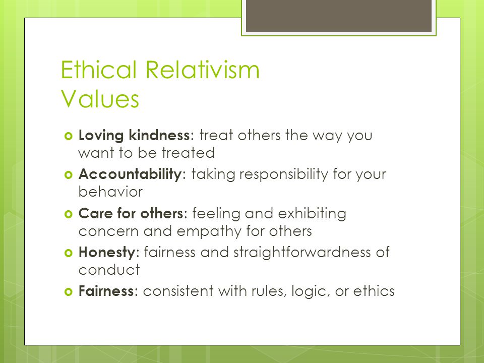 Ethical theories